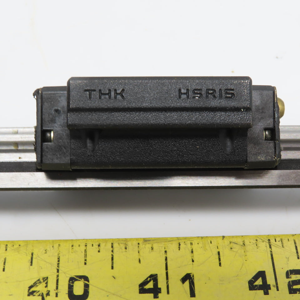 THK HSR15 Y6B28 Linear (2) Bearing Blocks & 280mm Long Rail