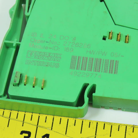 Phoenix Contact 2726256 IB IL 24DO Interbus Inline Digital Output Terminal Lot/4