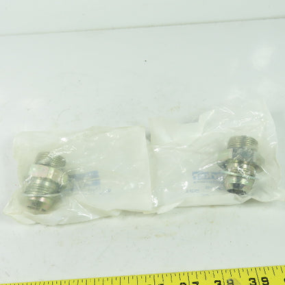 Parker 12F40MXS Fluid Connector Male 11/JG Lot Of 2