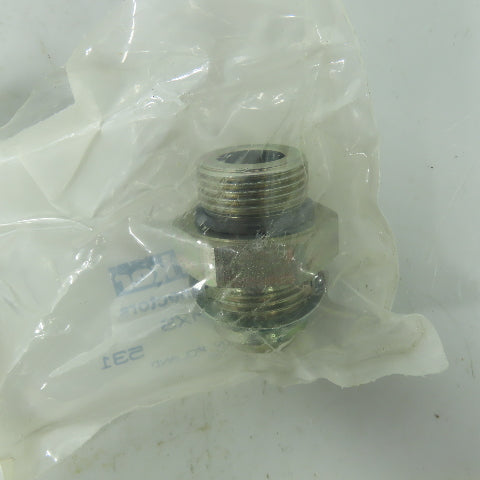 Parker 12F40MXS Fluid Connector Male 11/JG Lot Of 2
