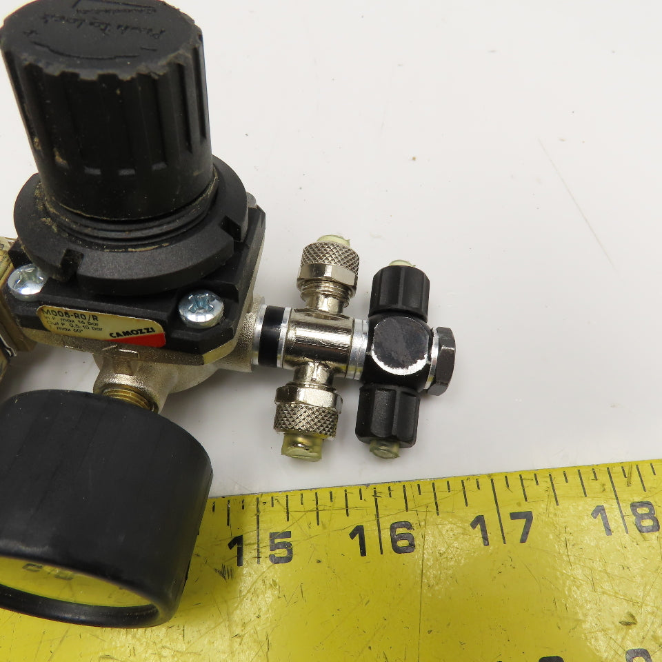AVS Romer EAV-111-C15-1/8B 1/8" Solenoid Valve 110V 50/60Hz W/ Regulator