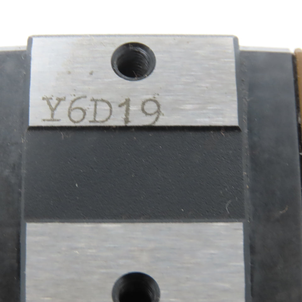 THK HSR15V Y6D19 Linear (2) Bearing Blocks & 280mm Long Rail