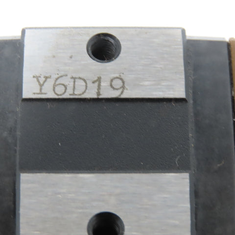 THK HSR15V Y6D19 Linear (2) Bearing Blocks & 280mm Long Rail