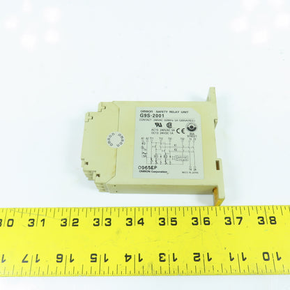 Omron G9S-2001 Safety Relay Unit 24VDC