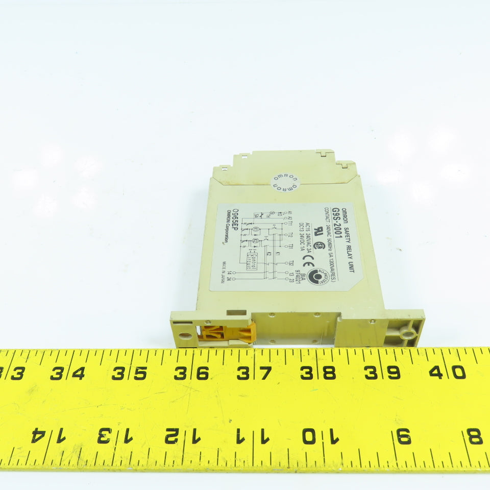 Omron G9S-2001 Safety Relay Unit 24VDC