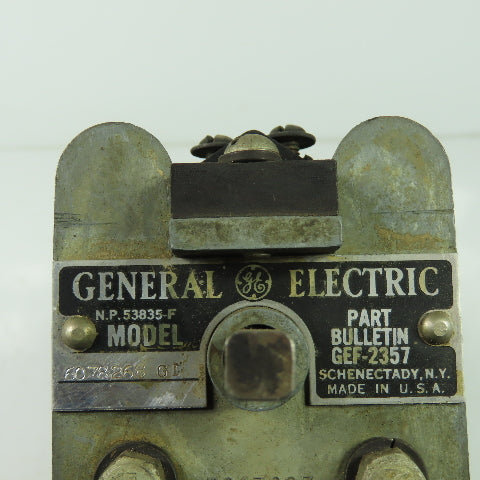 General Electric GEF-2357 6078268 Auxiliary Relay Rotary Switch 53835-F