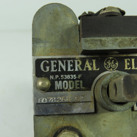 General Electric GEF-2357 6078268 Auxiliary Relay Rotary Switch 53835-F