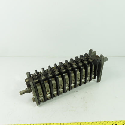 General Electric GEF-2357 6078268 Auxiliary Relay Rotary Switch 53835-F