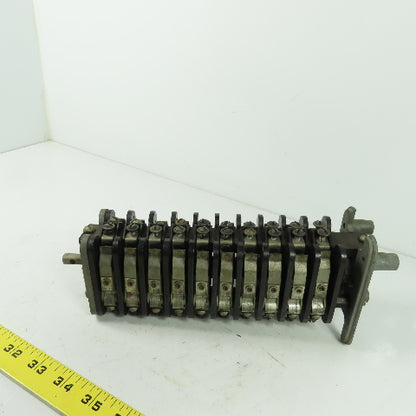 General Electric GEF-2357 6078268 Auxiliary Relay Rotary Switch 53835-F