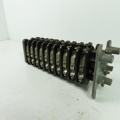 General Electric GEF-2357 6078268 Auxiliary Relay Rotary Switch 53835-F