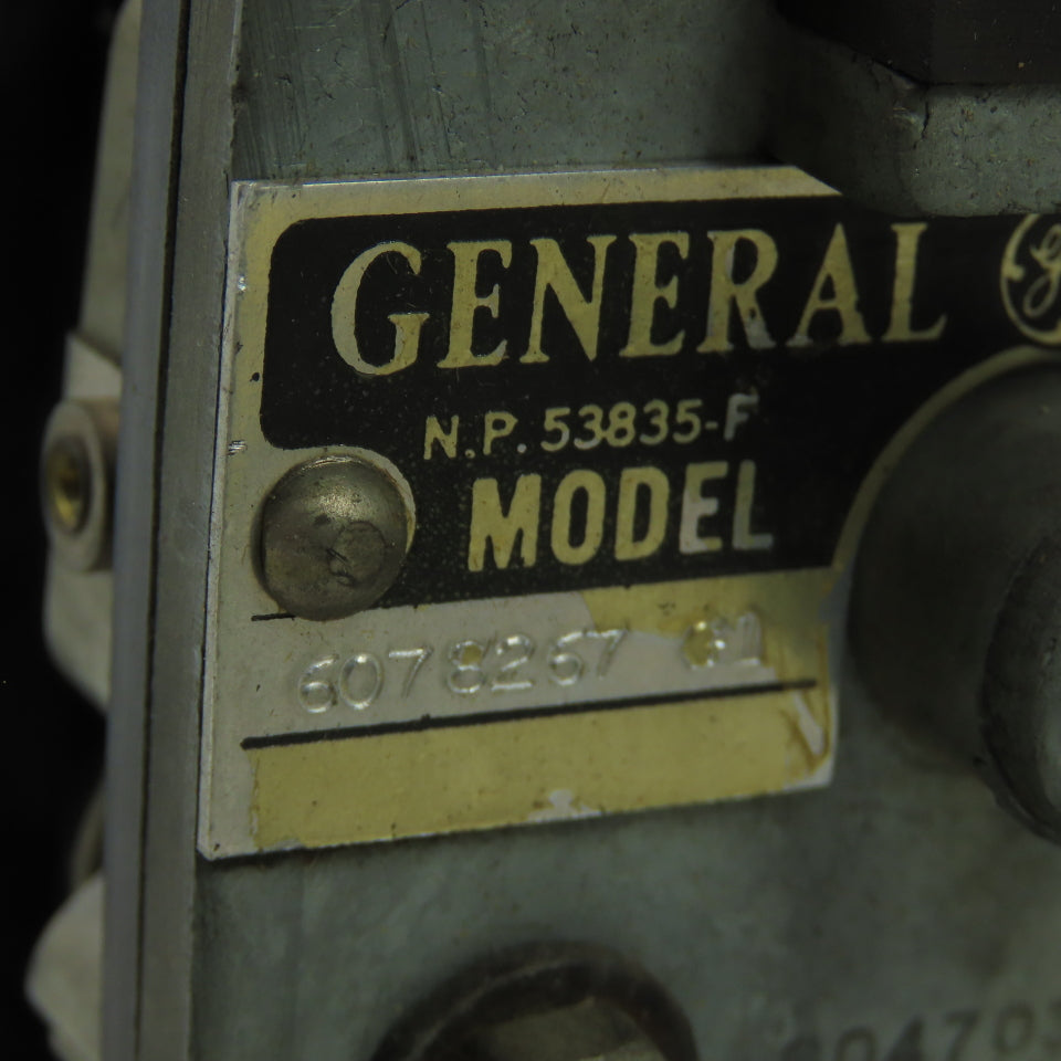 General Electric GEF-2357 6078268 Auxiliary Relay Rotary Switch 53835-F