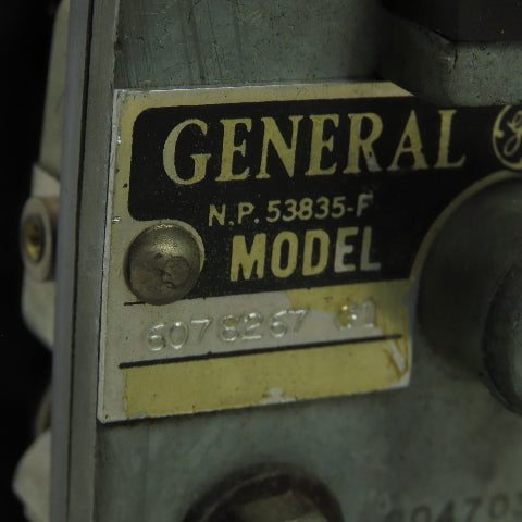 General Electric GEF-2357 6078268 Auxiliary Relay Rotary Switch 53835-F