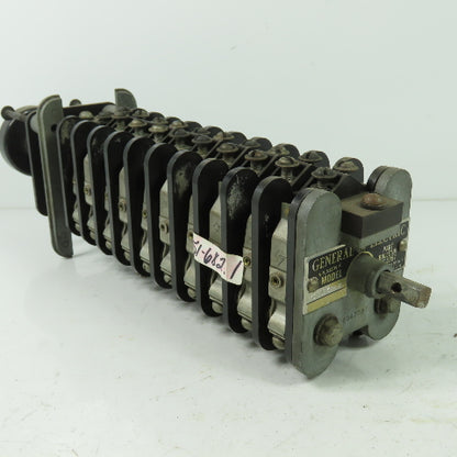 General Electric GEF-2357 6078268 Auxiliary Relay Rotary Switch 53835-F