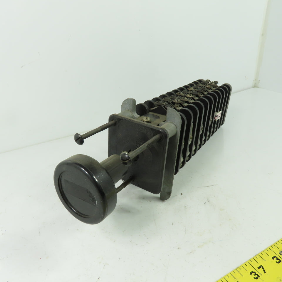 General Electric GEF-2357 6078268 Auxiliary Relay Rotary Switch 53835-F