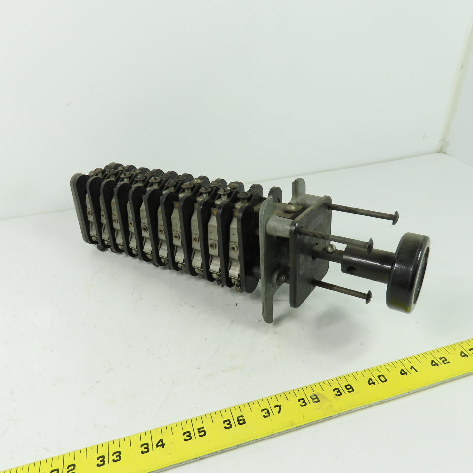 General Electric GEF-2357 6078268 Auxiliary Relay Rotary Switch 53835-F