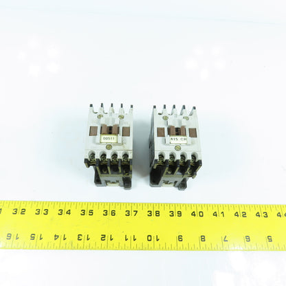 Allen Bradley 700-F400A1 Ser B Contactor Control Relay 120V Coil 10A Lot Of 2