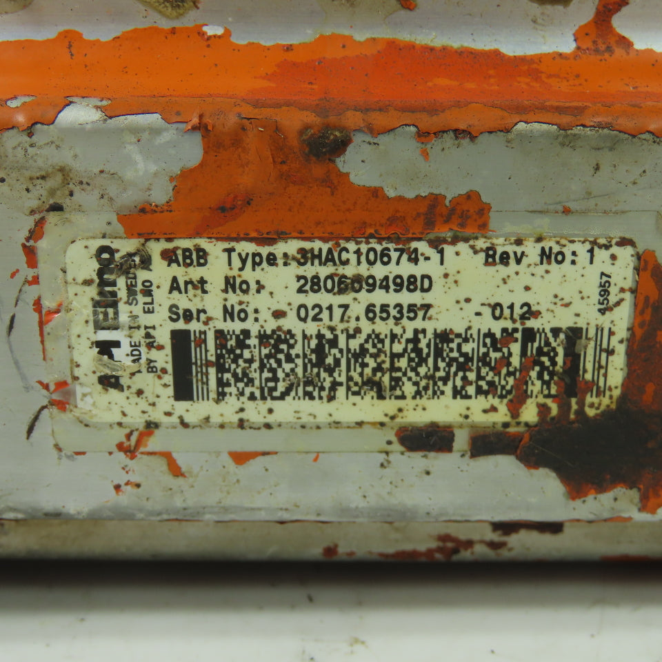 API Elmo 3HAC10674-1 ABB AC Servo Motor Rev 1 W/ Encoder