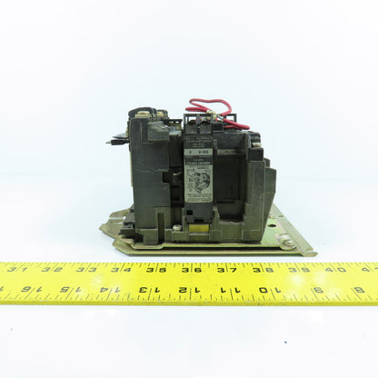 Allen Bradley 505-BOD-23 Ser C Size 1 Reversing Motor Starter 2-10HP 120V Coil