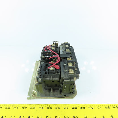 Allen Bradley 505-BOD-23 Ser C Size 1 Reversing Motor Starter 2-10HP 120V Coil