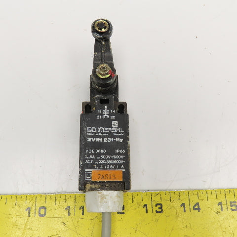 Schmersal ZV1H 231-11Y 600V Cam Roller Limit Switch