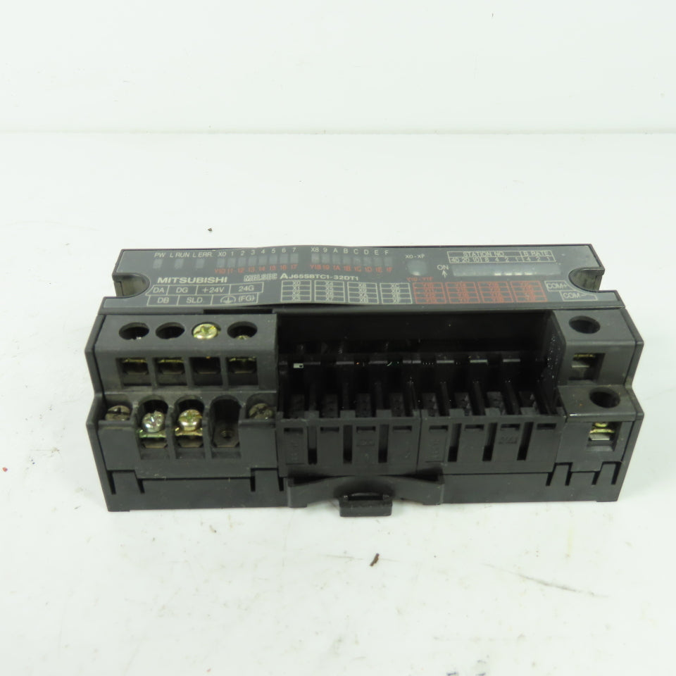 Mitsubishi AJ65SBTC1-32DT1 Input Output Module Unit 24VDC 5mA 0.1A