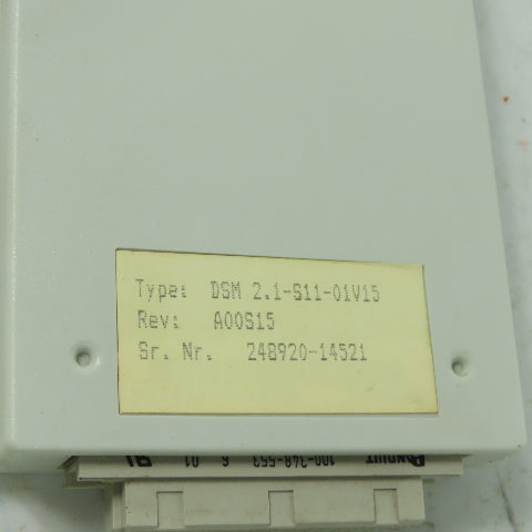 Indramat DSM 2.1-S11-01V15 Rev A00S15 Card Module