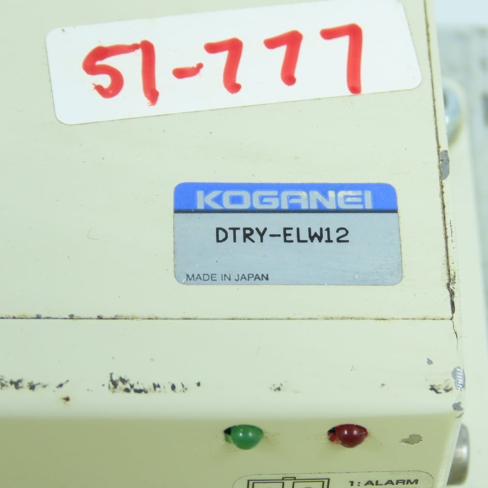 Koganei DTRY-ELW12 24VDC Electrostatic Fieldmeter Wide Flow Fan