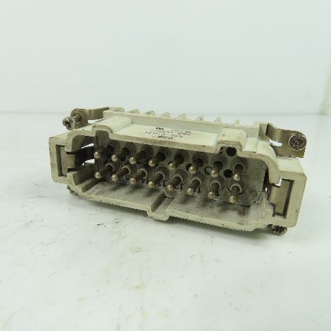 Thomas Betts MS 216B 16-Pin Male Connector W/ FS 116B 16-Pin Female Connector