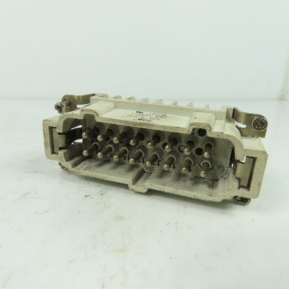 Thomas Betts MS 216B 16-Pin Male Connector W/ FS 116B 16-Pin Female Connector