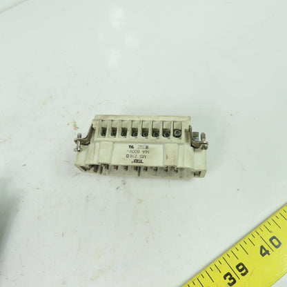 Thomas Betts MS 216B 16-Pin Male Connector W/ FS 116B 16-Pin Female Connector