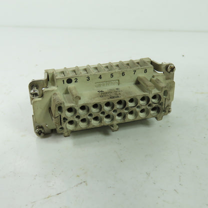 Thomas Betts MS 216B 16-Pin Male Connector W/ FS 116B 16-Pin Female Connector