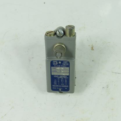 Square D A0-16 Class 9007 Limit Switch Ser D 600V