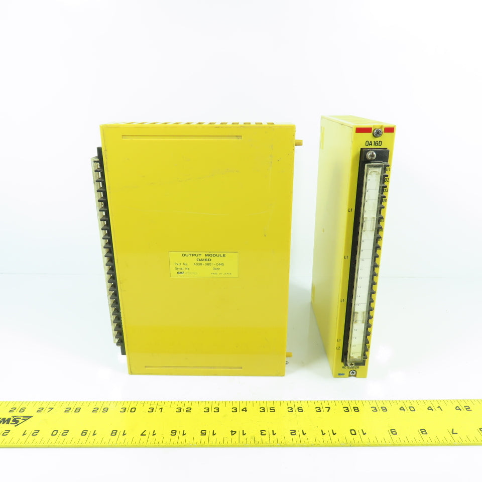 Fanuc A03B-0801-C445 OA16D 16 Point Output Module Lot Of 2