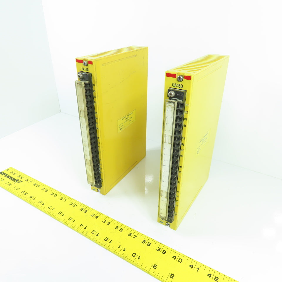 Fanuc A03B-0801-C445 OA16D 16 Point Output Module Lot Of 2