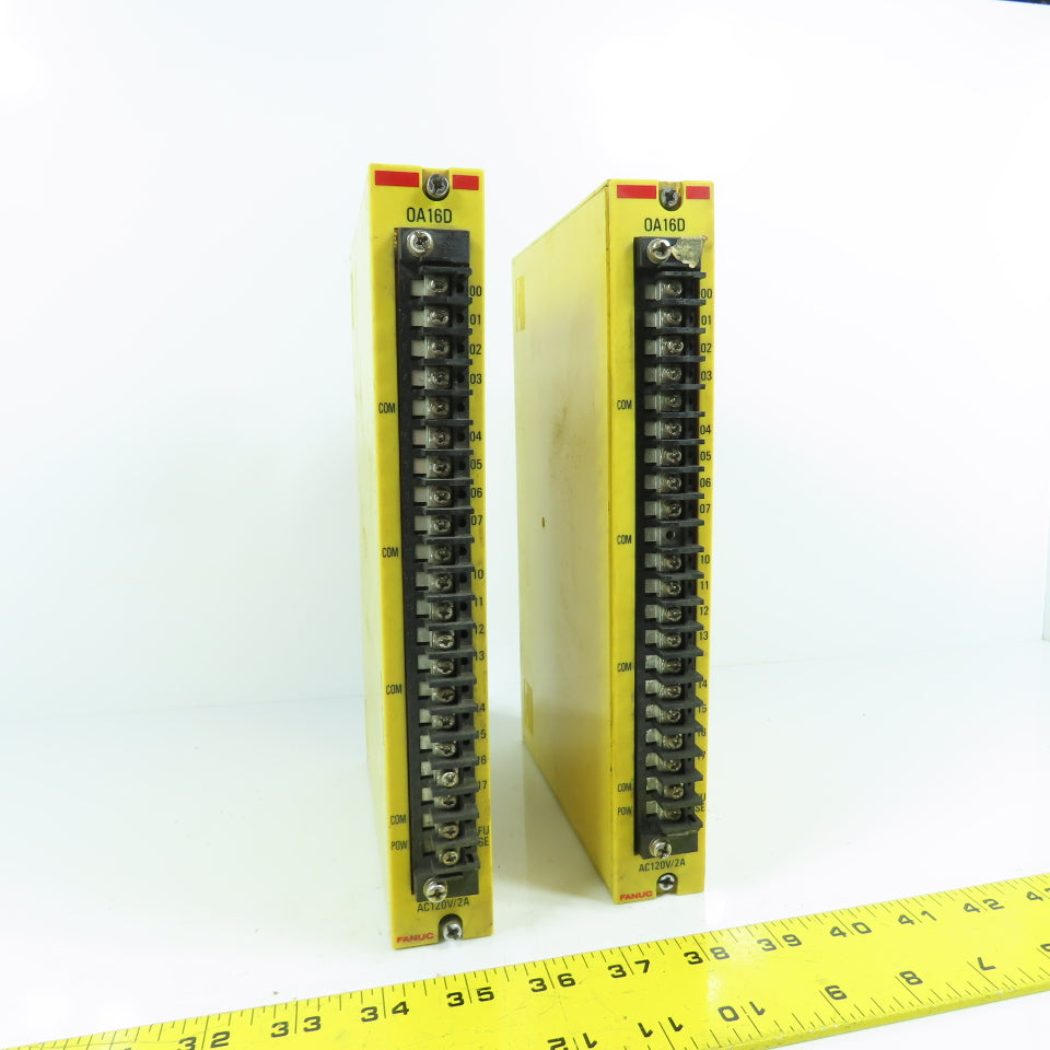 Fanuc A03B-0801-C117 OA16D Output Module Lot Of 2