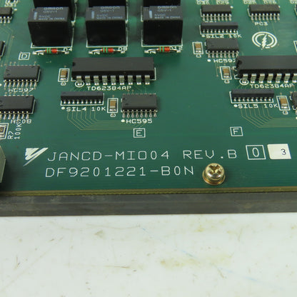 Yaskawa JANCD-MIO04 Rev B PCB I/O Control Board Module DF9201221-B0N