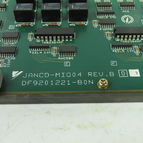 Yaskawa JANCD-MIO04 Rev B PCB I/O Control Board Module DF9201221-B0N