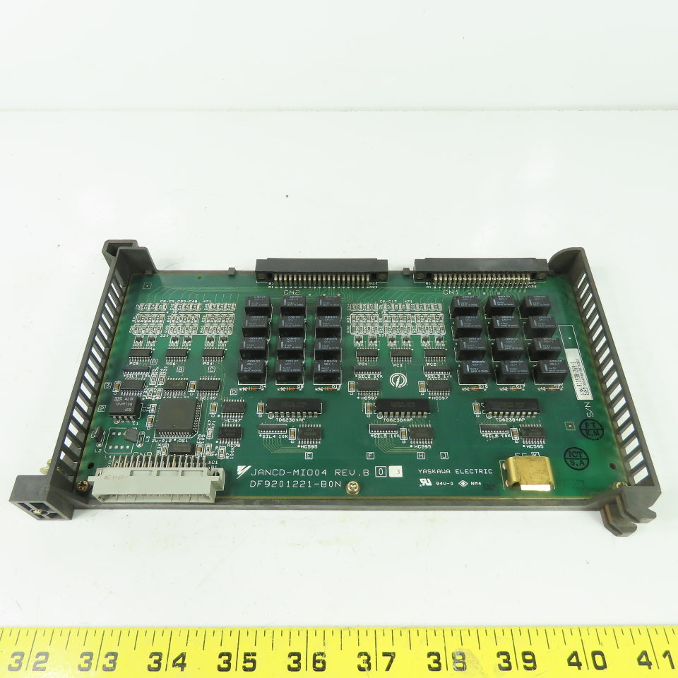 Yaskawa JANCD-MIO04 Rev B PCB I/O Control Board Module DF9201221-B0N