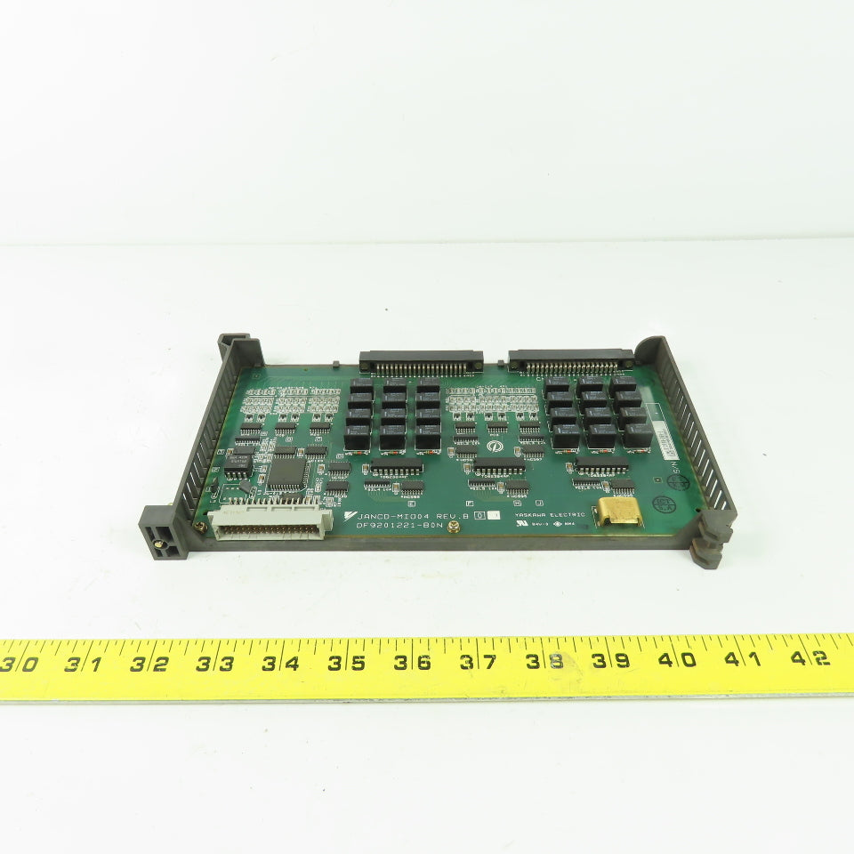 Yaskawa JANCD-MIO04 Rev B PCB I/O Control Board Module DF9201221-B0N