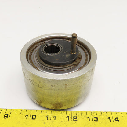 3-3/4" OD Aluminum Cam Roller Approx. 1-1/2" Offset 20mm Bearing Bore