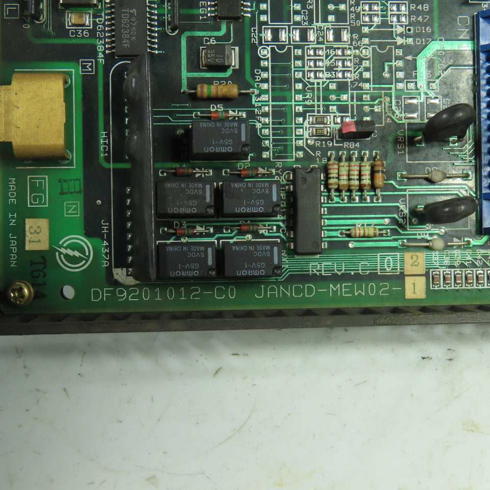 Yaskawa JANCD-MEW02-1 PCB PC Circuit Board Rev C DF9201012-C0