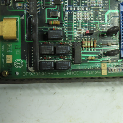 Yaskawa JANCD-MEW02-1 PCB PC Circuit Board Rev C DF9201012-C0