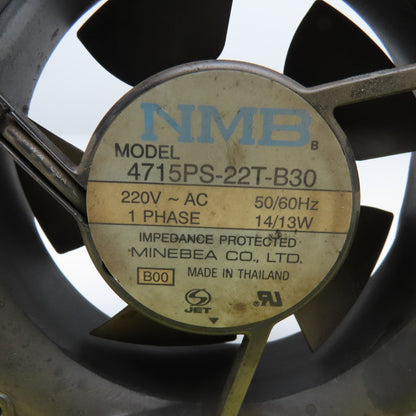 Minebea NMB 4715PS-22T-B30 220V 1Ph Cabinet Cooling Fan Lot Of 2