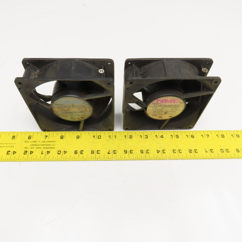 Minebea NMB 4715PS-22T-B30 220V 1Ph Cabinet Cooling Fan Lot Of 2