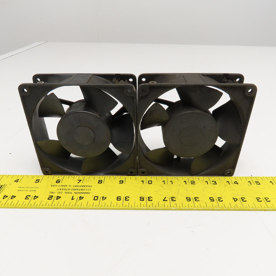 Minebea NMB 4715PS-22T-B30 220V 1Ph Cabinet Cooling Fan Lot Of 2
