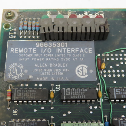 Fanuc AI6B-2200-0430/03A 96635301 Remote I/O Interface Circuit Board