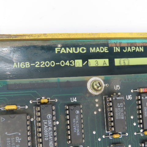 Fanuc AI6B-2200-0430/03A 96635301 Remote I/O Interface Circuit Board