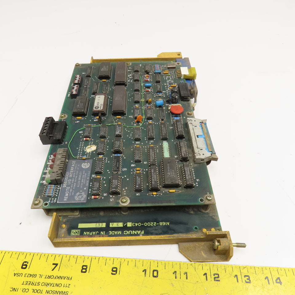 Fanuc AI6B-2200-0430/03A 96635301 Remote I/O Interface Circuit Board