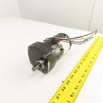 Dayton 6Z077 1/20HP Inline Gearmotor 16.7RPM Out 115V Single Phase 100 LB Torq.