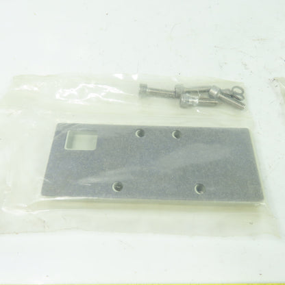 Numatics 239-644 Valve 4-Bolt Blank Plate Kit Replacement Lot Of 2